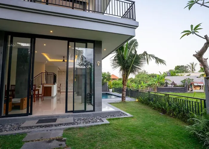 Vakantiehuis Tropical Two Bedroom Pool With Views Tanah Lot